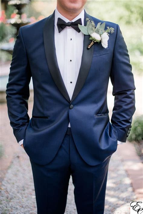 navy blue suits for groom